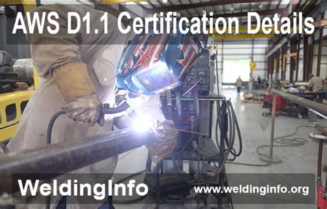 what is aws d1.1 welding